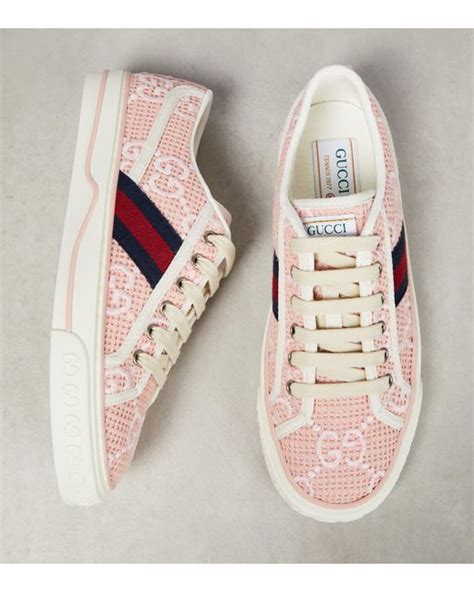 gucci pink tennis|Gucci tennis 1977 price.